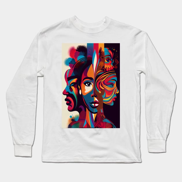 We are all human Long Sleeve T-Shirt by loucaski